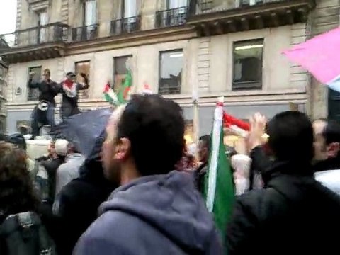 MArche pour la Liberté en Algérie - Marche égyptienne, Paris