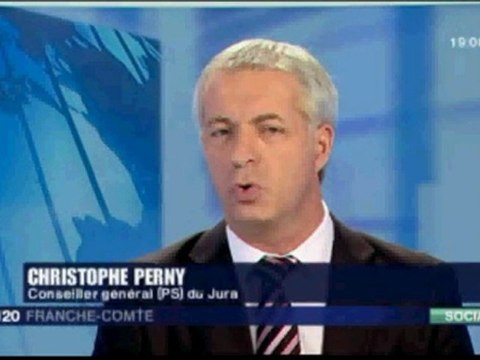 Un élu résigné ... JT FR3 Franche-Comté 16 janv 2011