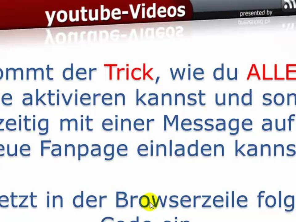 Facebook-Fanpage- Freunde einladen