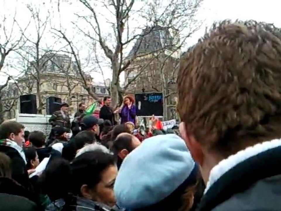 MArche pour la Liberté en Algérie, Paris 12 février 2011