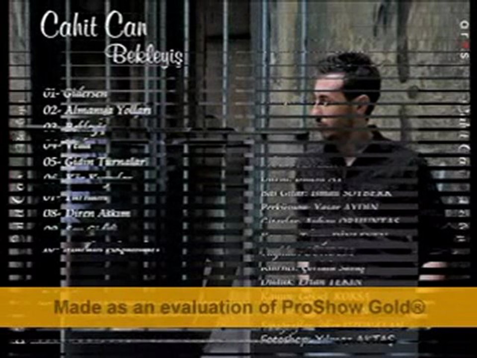 Cahit Can - Gidersen Yıkılır Bu Kent