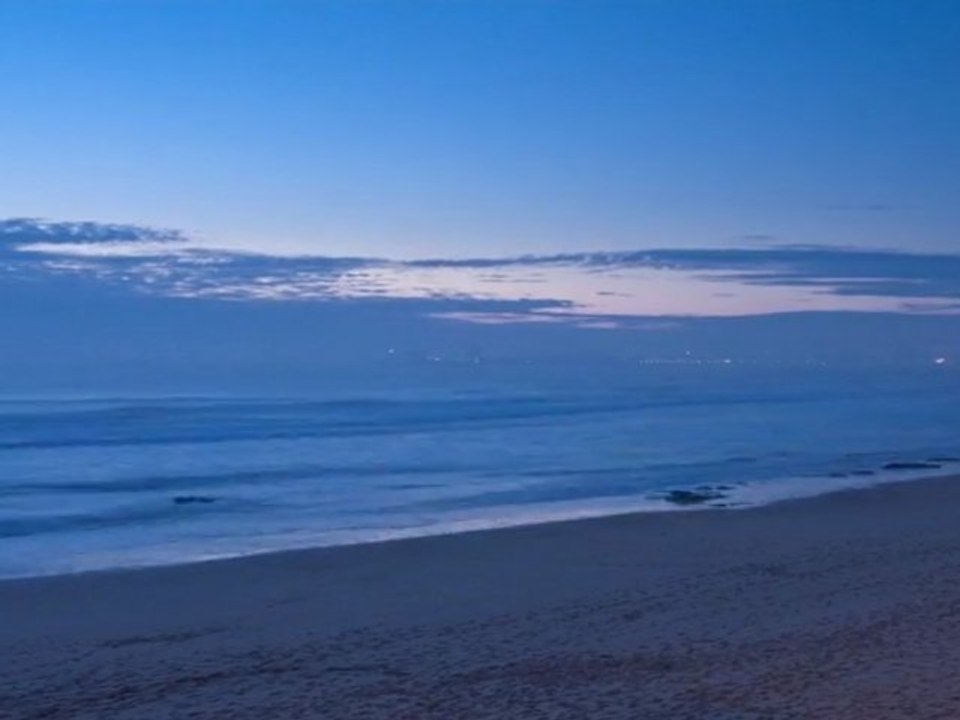 Coucher de soleil sur les Sables - Time-Lapse
