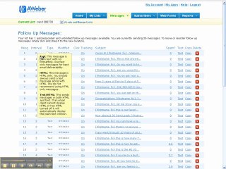 Aweber auto responders