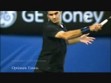 Roger Federer Forehands from the Side Angle