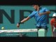Roger federer forehand in Slow Motion from the Front