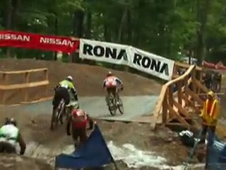4X Mountain Bike Race In Quebec