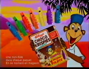 Publicité Choco Krispies Kellogg's 1999