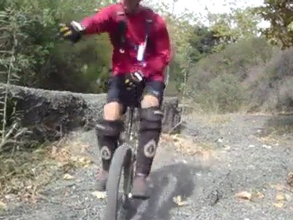 Mountain Unicycling 11/11/09