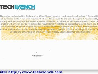 Wikia Search for All Comers