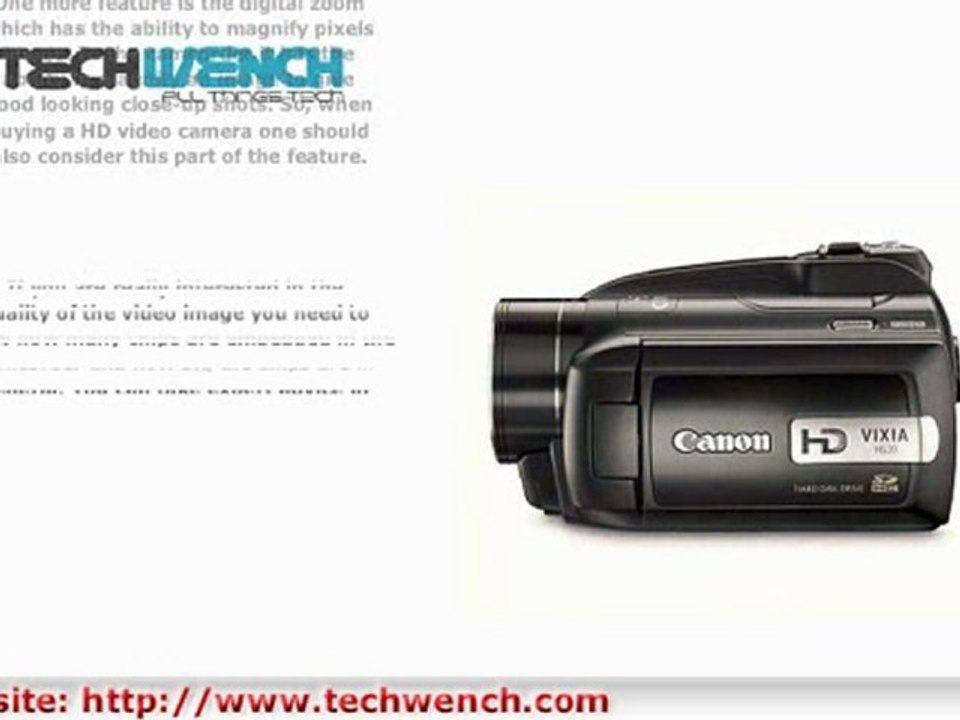 12 Things to Know When Buying High Definition Video Camcorde