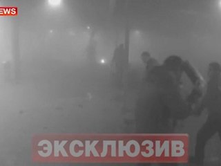 Domodedovo terör saldırısının görüntüsü