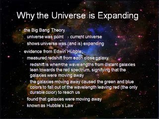 The Expanding Universe