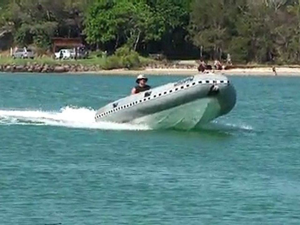 Dockitjet PWC powered RIB