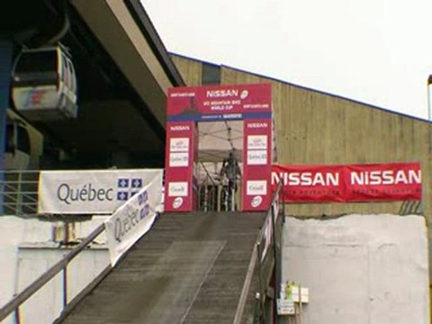 2009 World Cup UCI Downhill Mountain Bike Mont Sainte Anne Quebec. Part 1
