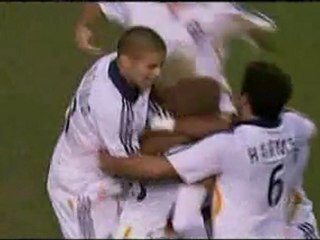 Beckham scores first MLS goal against DC United