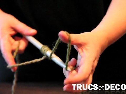 Comment monter des mailles en tricot par TrucsetDeco.com