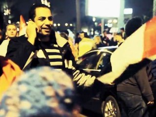 Joie dans les rues du Caire après le départ de Moubarak