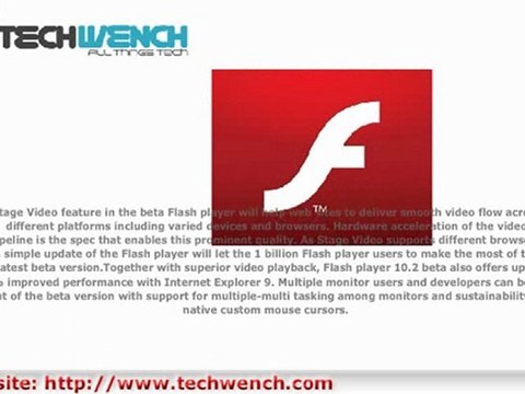 Adobe Flash Player 10.2 Beta Launched