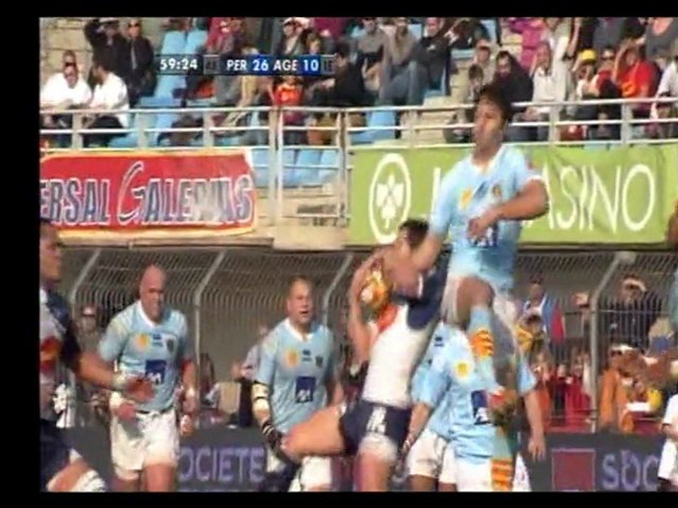 Résumé du match USAP vs AGEN -  Février 2011