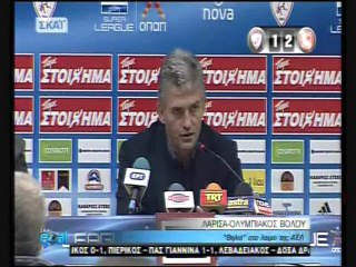 22η ΑΕΛ-Ολυμπιακός Βόμου 1-2 2010-11 Σκάι γκολ