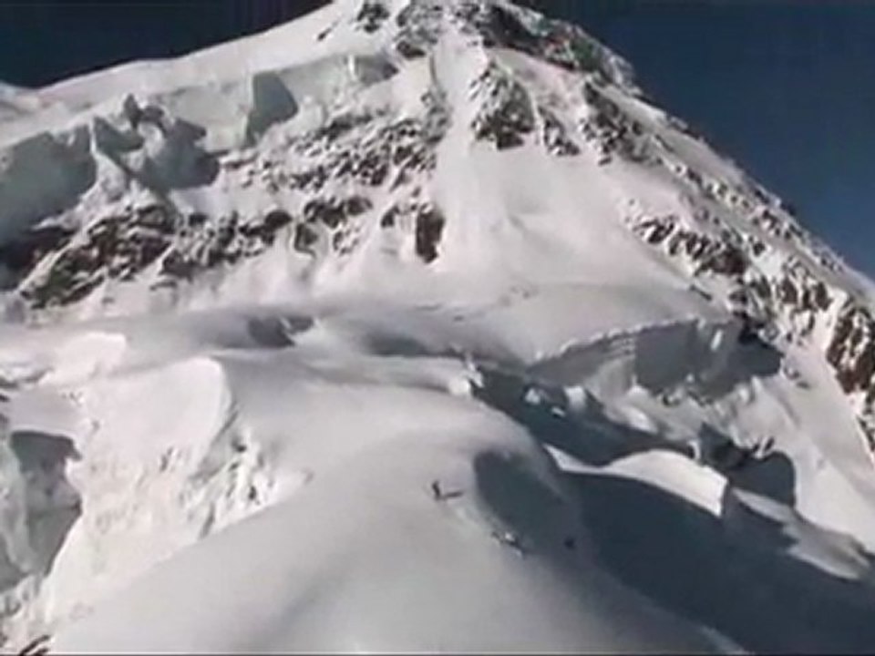 Skiing the Breithorn 4,164 metres (13,661 feet)