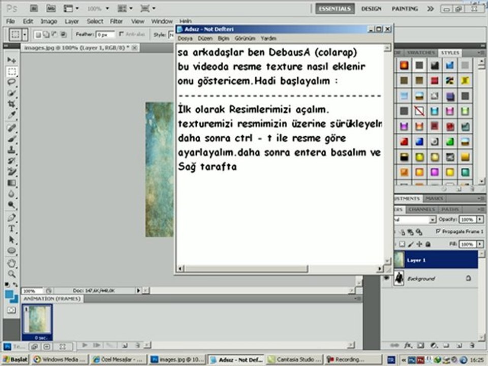 texture ekleme