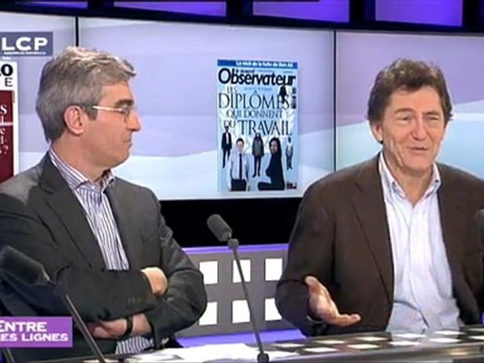 LCP/Nouvelobs : L'émission "Entre les Lignes" d...
