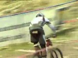 Action from The UCI Mountain Bike World Cup Downhill Finals Forte William, Scotland 2008