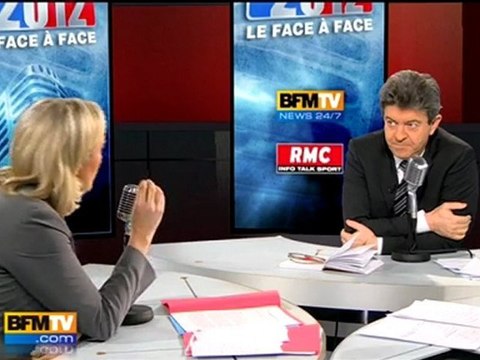 Le Pen à Mélenchon : Vous êtes la Yvette Horner de la politique !