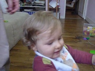 Martin les 1ers vrais pas