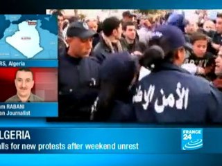 Algeria: Calls for new protests after weekend unrest