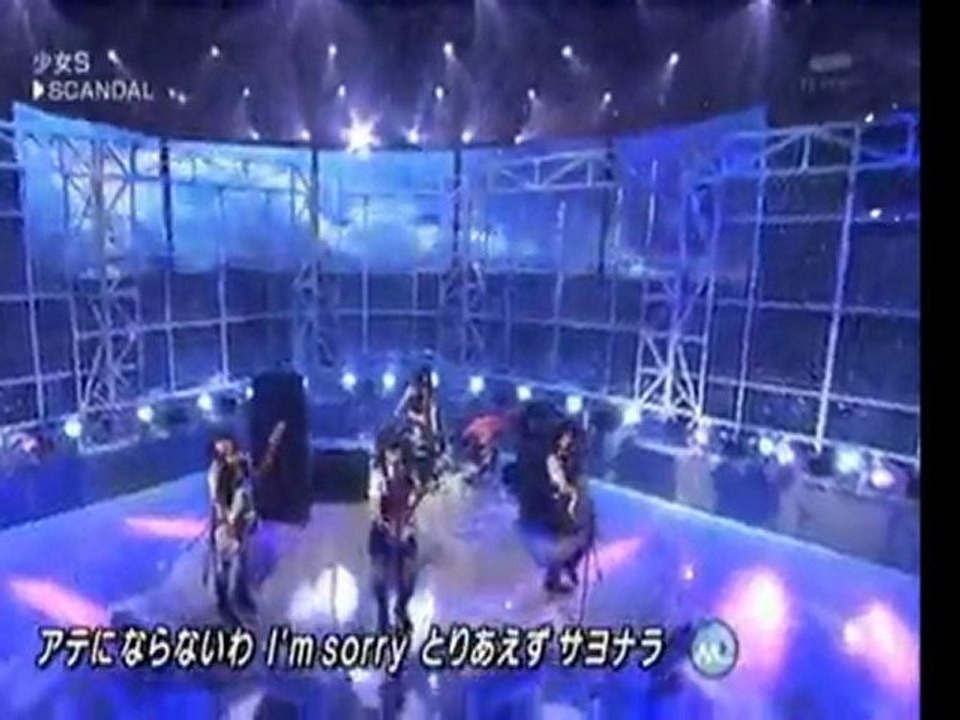 Scandal - [Music Sation] 06-19 shoujo s