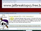 How to Jailbreak PS3(PS3 Firmware 3.56)