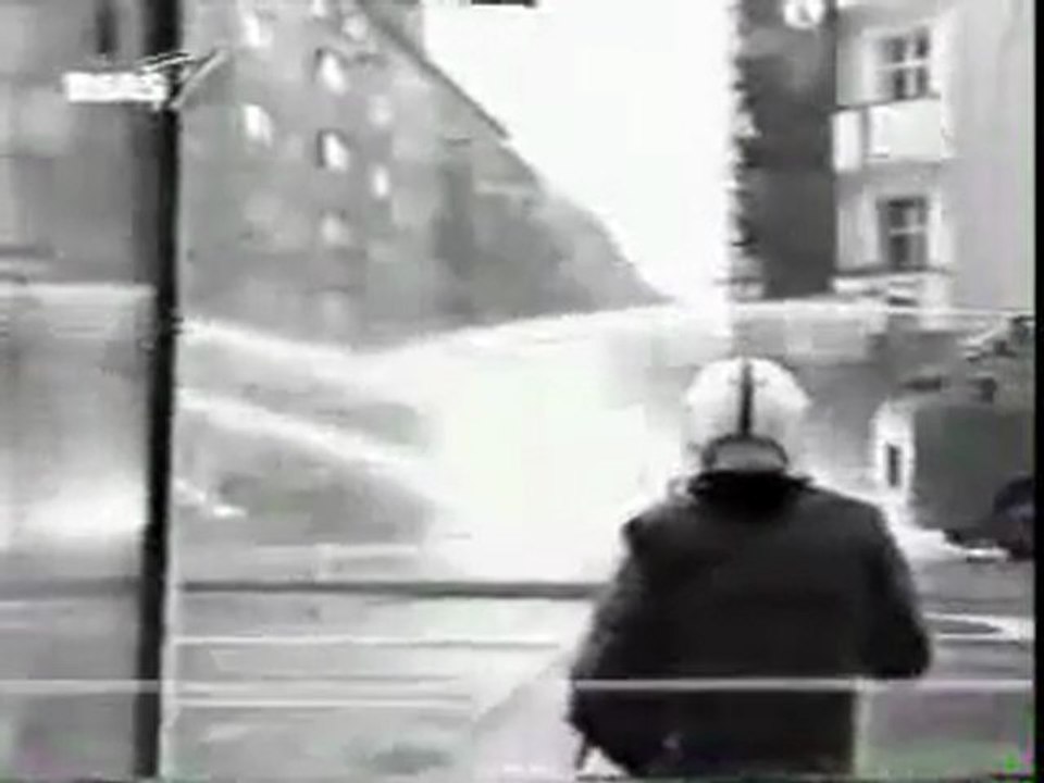 Räumung Mainzer Straße Berlin-Friedrichshain 1990