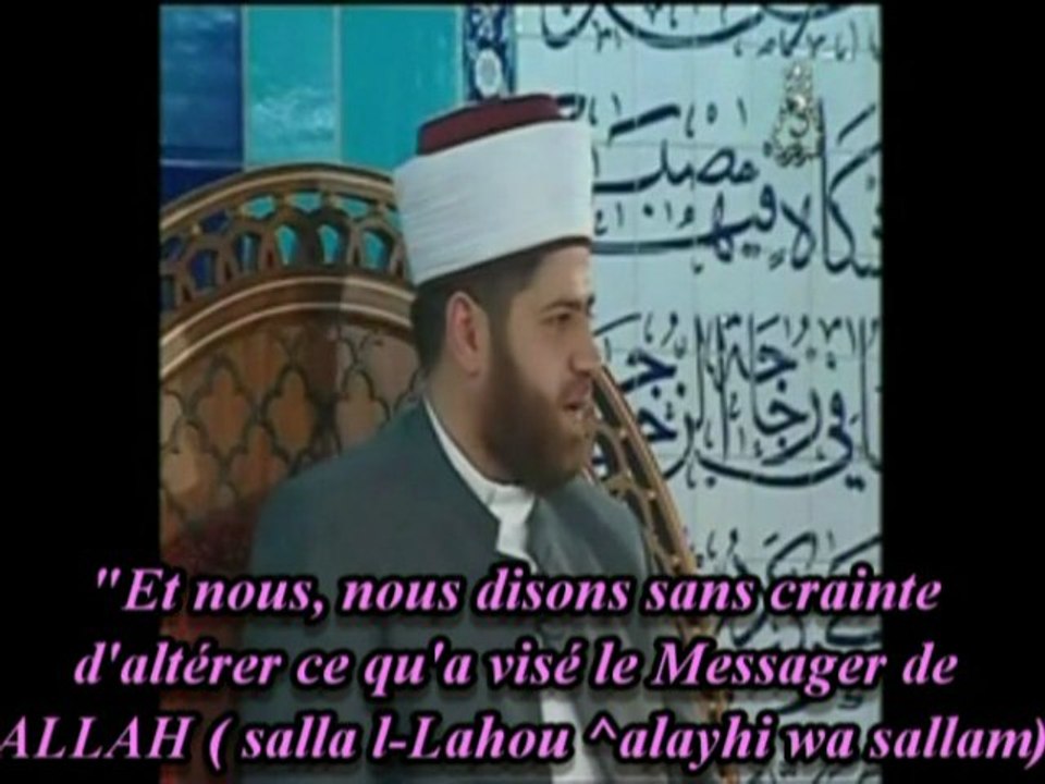 Cours en Algérie sur la croyance a voir!!!(sunnite1)part1