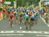 Stage 2 Highlights and Finish - 2008 Tour de France