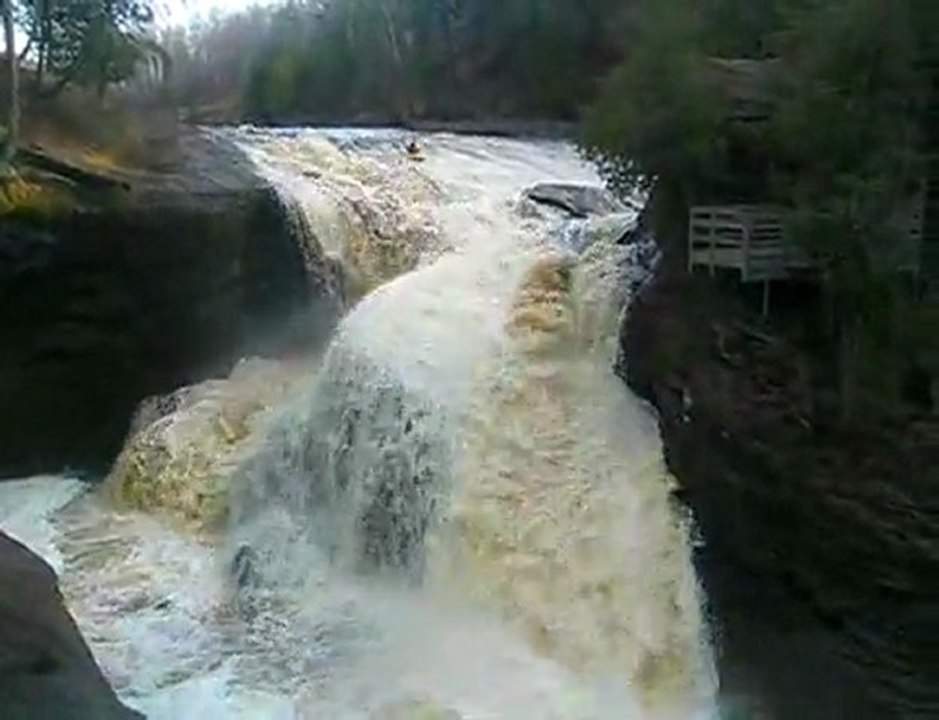 rambow falls U.P. michigan