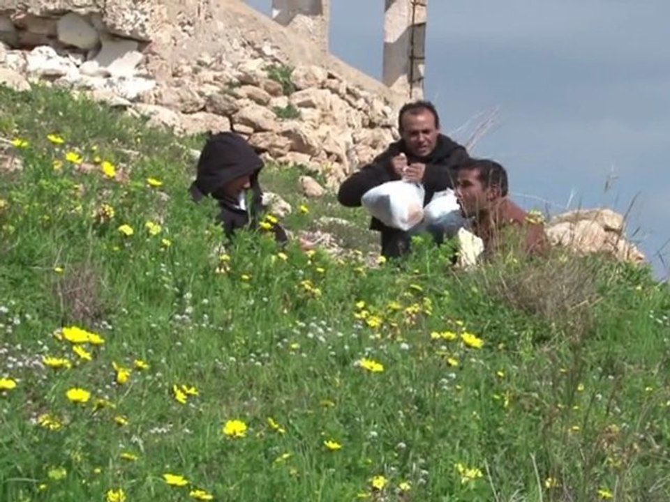 Arrivée de migrants tunisiens à Lampedusa en Italie