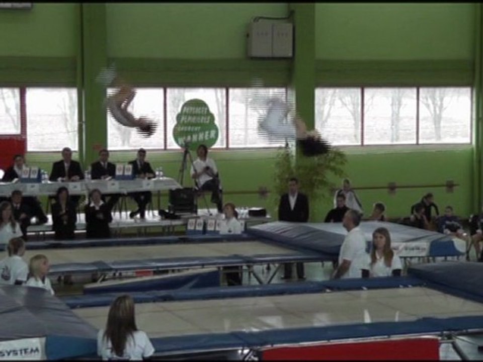Marine et William - Open zone EST à Blotzheim le 13 02 2011