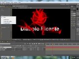 Logo con efecto fuego Trapcode Form Tutorial After Effects