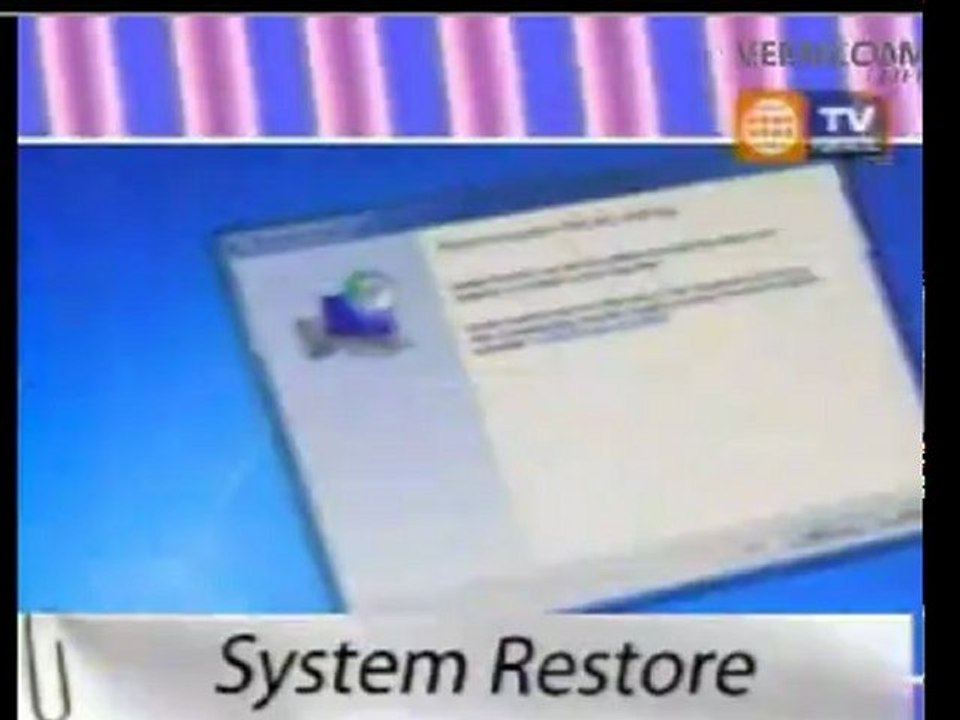 system restore