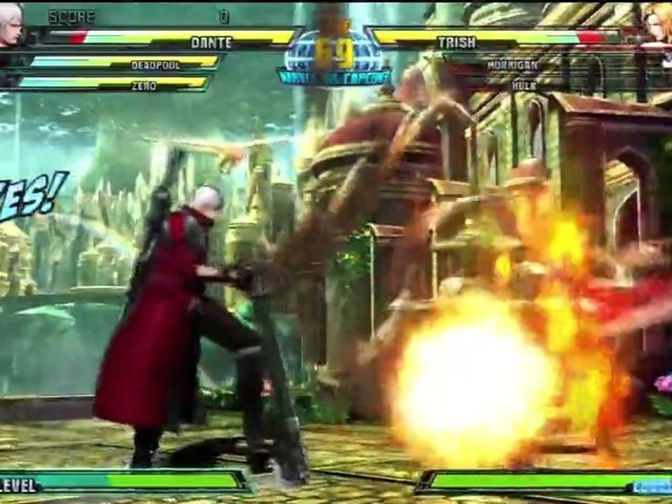Marvel vs Capcom 3 Walkthrough Battle 1