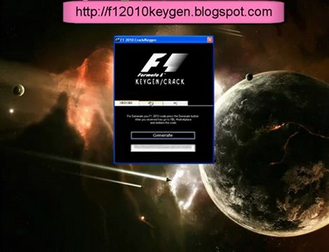 Free Formula 1 F1 2010 Crack CD Key Keygenerator Keys