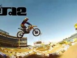 Headcam -  Anaheim II Opening Day Monster Energy Supercross 2011