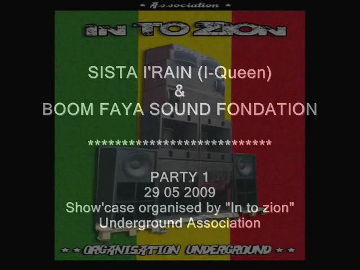 ⁣I'Rain (I'Queen) irene de Boom faya krew sound (Saiden)  Party 1