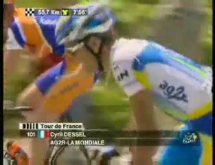Stage 10 - 154km Pau to Hautacam - Highlights - 2008 Tour de France
