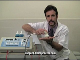 Ultrasound for back pain relief therapy Largo Chiropractor