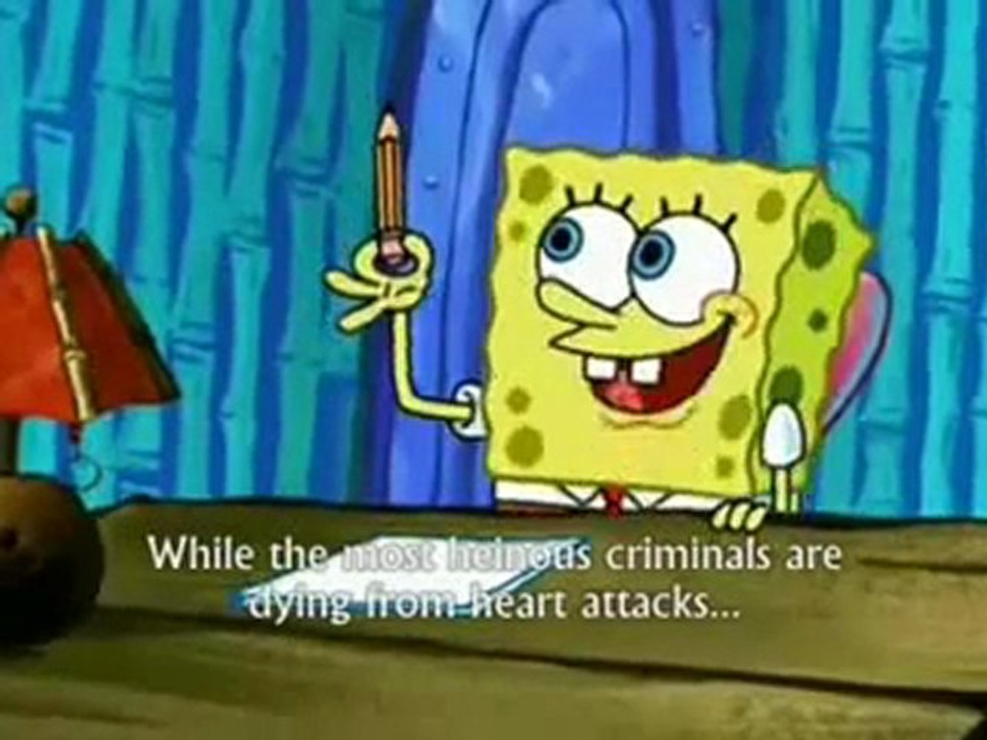 ⁣Тетрадь смерти у Спанчбоба (рус озвучка от 2х2)