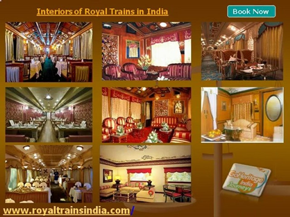 Royal train in India