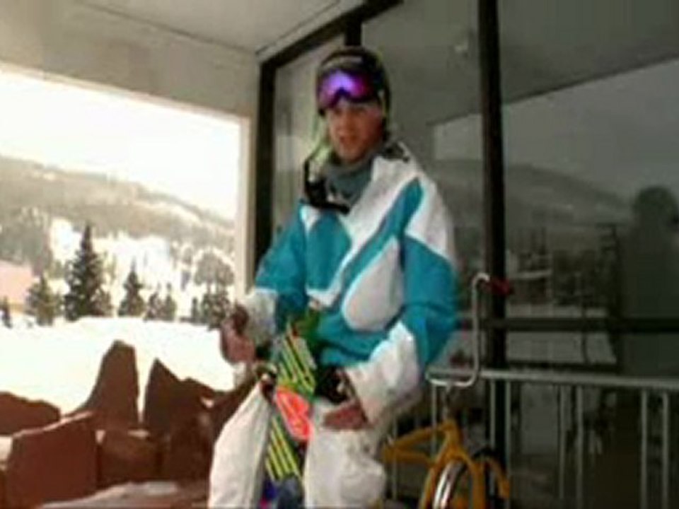 Amazing freestyle skiing